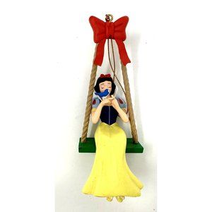 Grolier Disney Christmas Ornament Snow White In Swing In Box DCO 026902